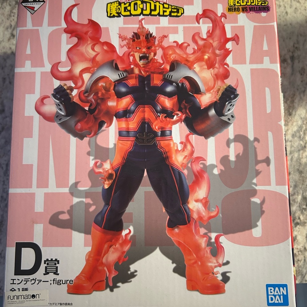 Bandai Endeavor Figure with Fiery Design